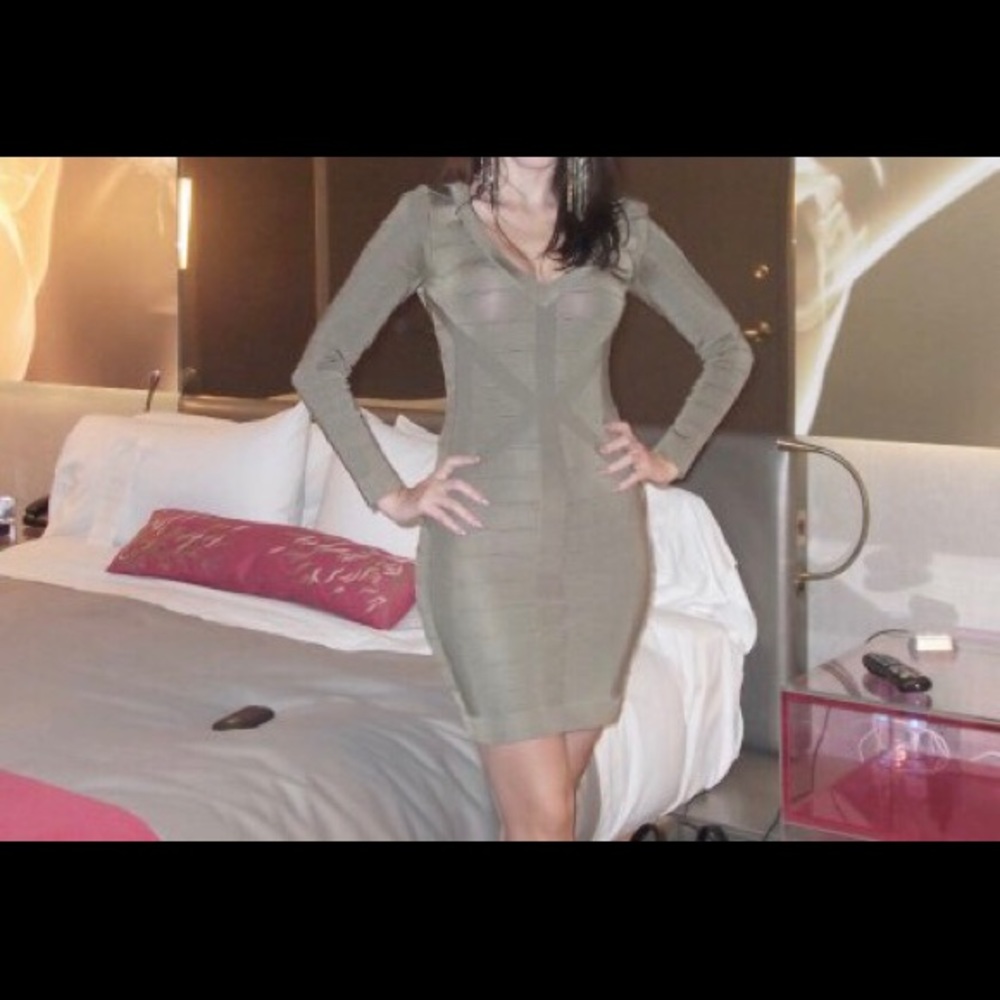 Bebe Kardashian Kollection Bandage Dress